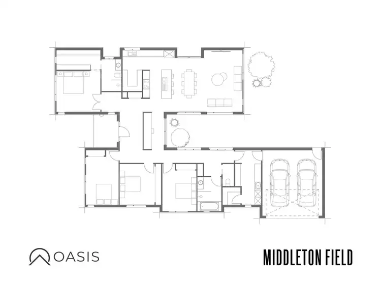 Floorplan of Homely house listing, 1 Chaplain Street, Daylesford VIC 3460
