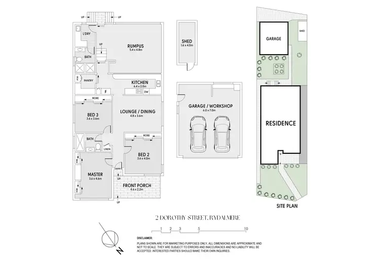 Floorplan of Homely house listing, 2 Dorothy Street, Rydalmere NSW 2116