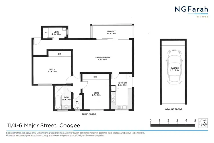 Floorplan of Homely apartment listing, 11/4-6 Major Street, Coogee NSW 2034