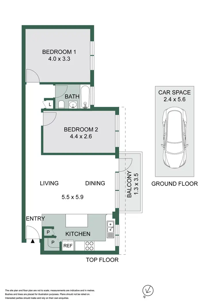 Floorplan of Homely unit listing, 11/61-63 Avoca Street, Randwick NSW 2031
