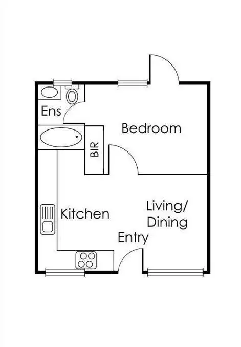 Floorplan of Homely apartment listing, 2/109 Mary Street, Richmond VIC 3121