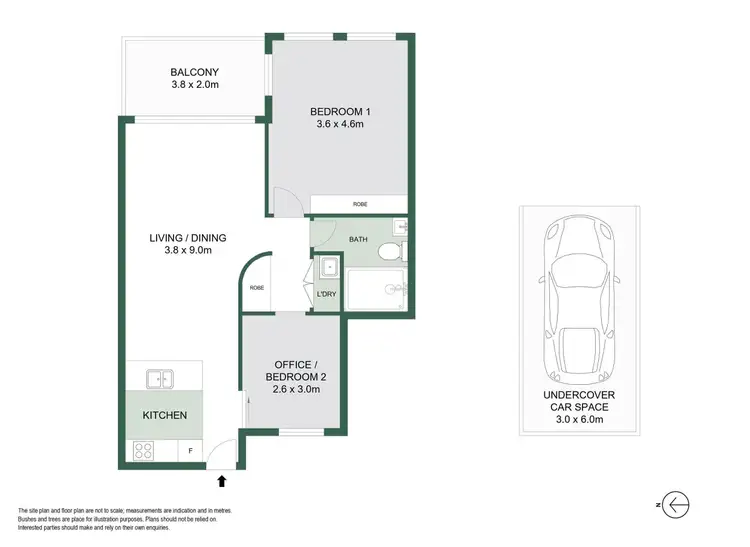 Floorplan of Homely apartment listing, 2 Albert Street, Randwick NSW 2031