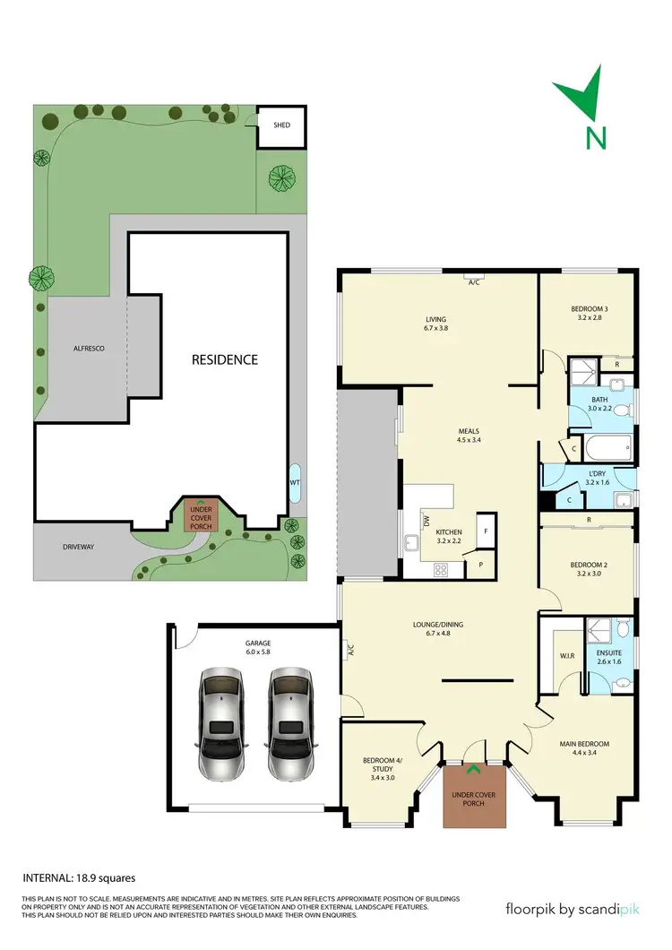 Floorplan of Homely house listing, 401 Hogans Road, Tarneit VIC 3029