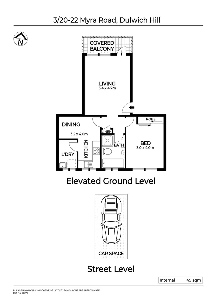 Floorplan of Homely apartment listing, 3/20-22 Myra Road, Dulwich Hill NSW 2203