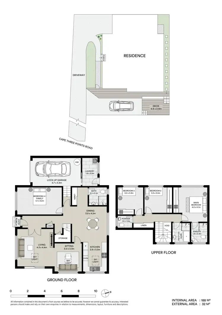 Floorplan of Homely townhouse listing, 37c Cape Three Points Road, Avoca Beach NSW 2251