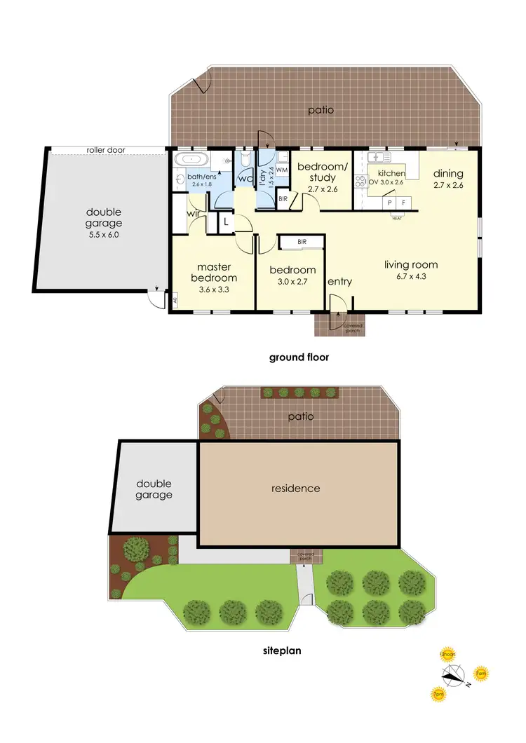 Floorplan of Homely unit listing, 2/25 Potts Road, Langwarrin VIC 3910