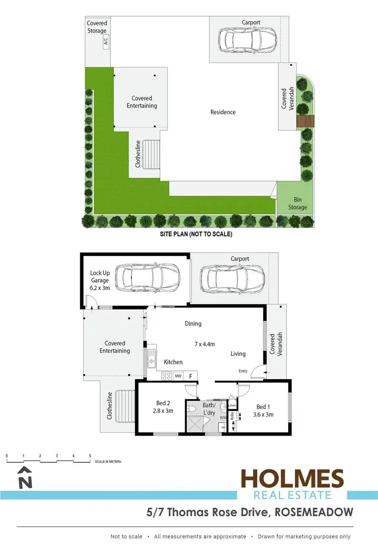 Floorplan of Homely house listing, 5/7 Thomas Rose Drive, Rosemeadow NSW 2560