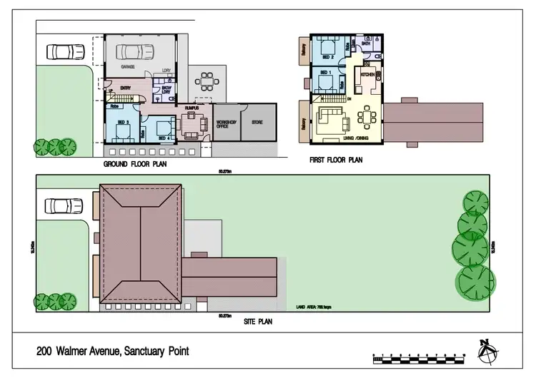 Floorplan of Homely house listing, 200 Walmer Avenue, Sanctuary Point NSW 2540