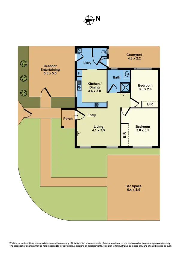 Floorplan of Homely house listing, 155 Devonshire Road, Braybrook VIC 3019