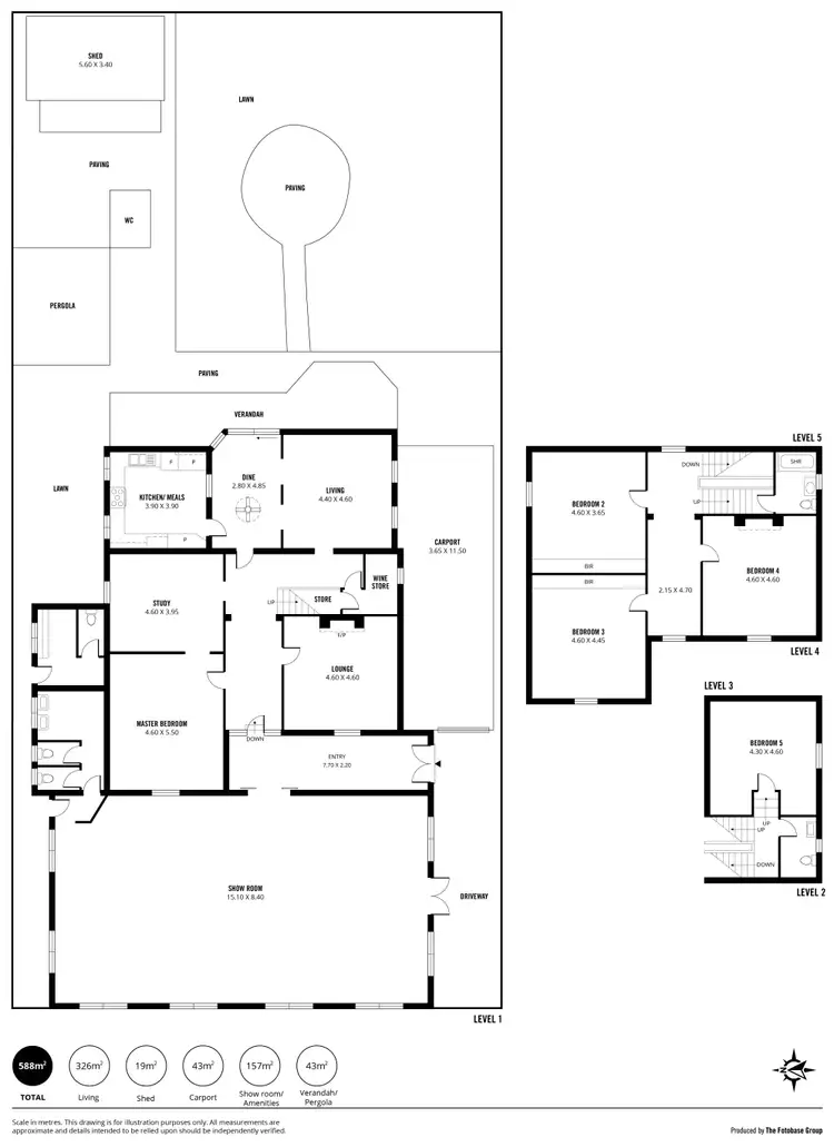 Floorplan of Homely house listing, 45 Prospect Road, Prospect SA 5082
