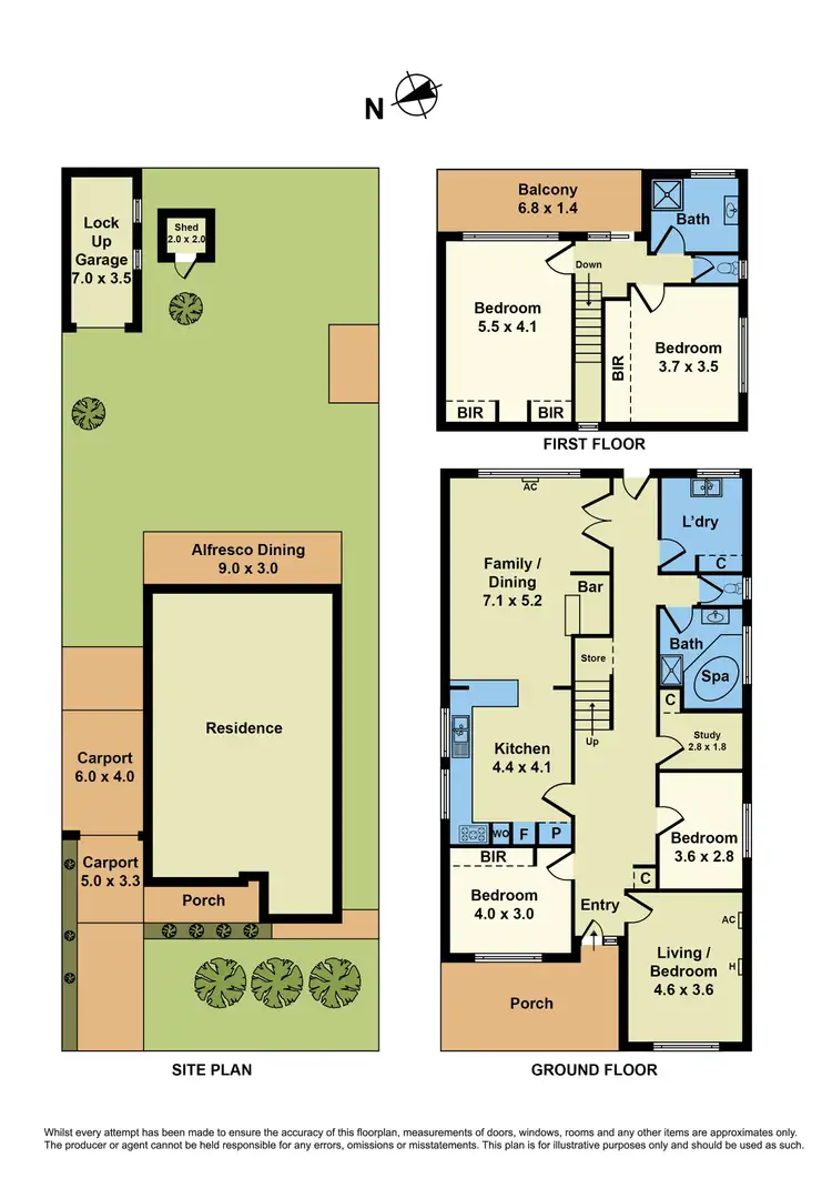 Floorplan of Homely house listing, 20 Fawcett Street, Sunshine North VIC 3020