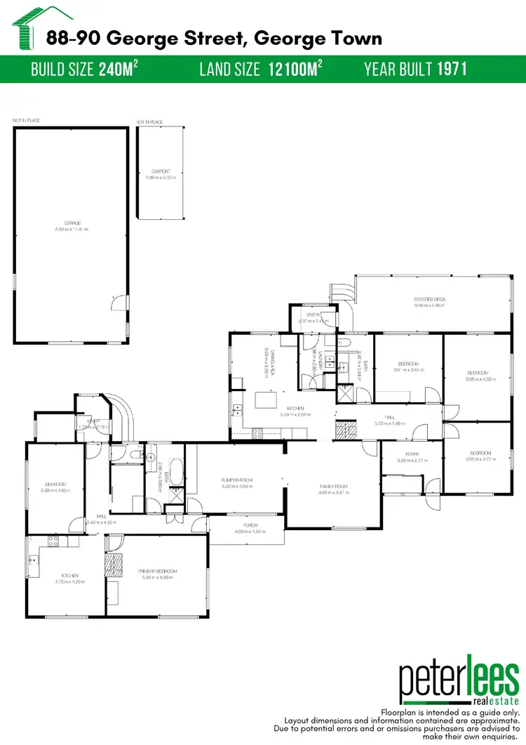 Floorplan of Homely house listing, 88-90 George Street, George Town TAS 7253