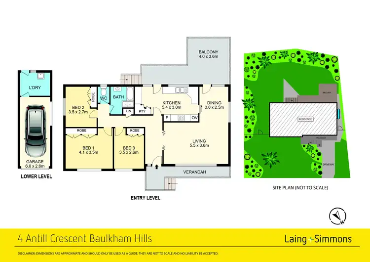 Floorplan of Homely house listing, 4 Antill Crescent, Baulkham Hills NSW 2153
