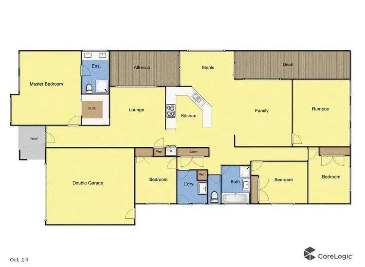 Floorplan of Homely house listing, 9 Grandiflora Grove, Point Cook VIC 3030