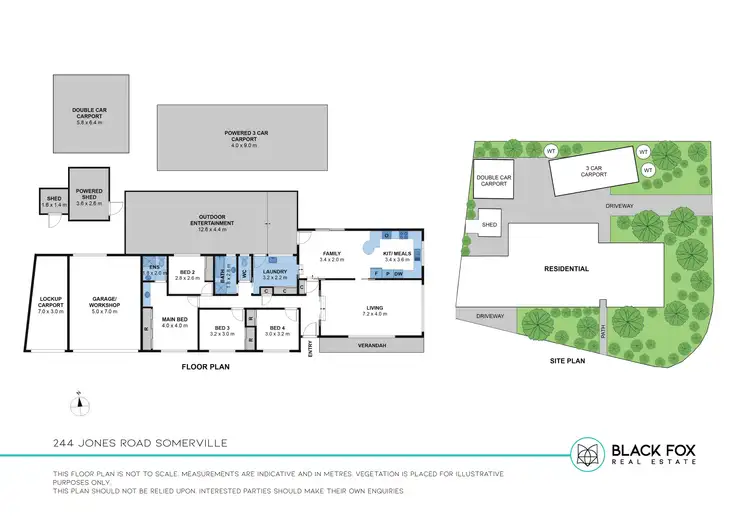 Floorplan of Homely house listing, 244-246 Jones Road, Somerville VIC 3912
