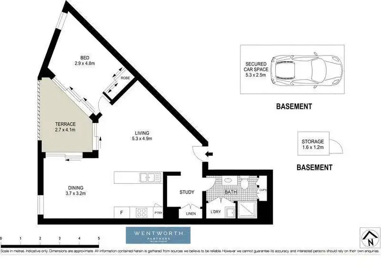 Floorplan of Homely apartment listing, 106/1-5 Pine Avenue, Little Bay NSW 2036