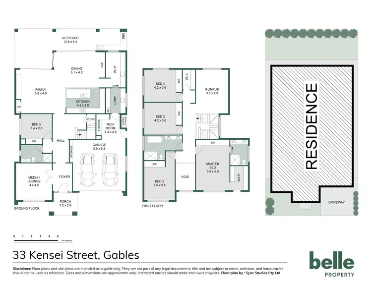 Floorplan of Homely house listing, 33 Kensei Street, (Gables), Box Hill NSW 2765