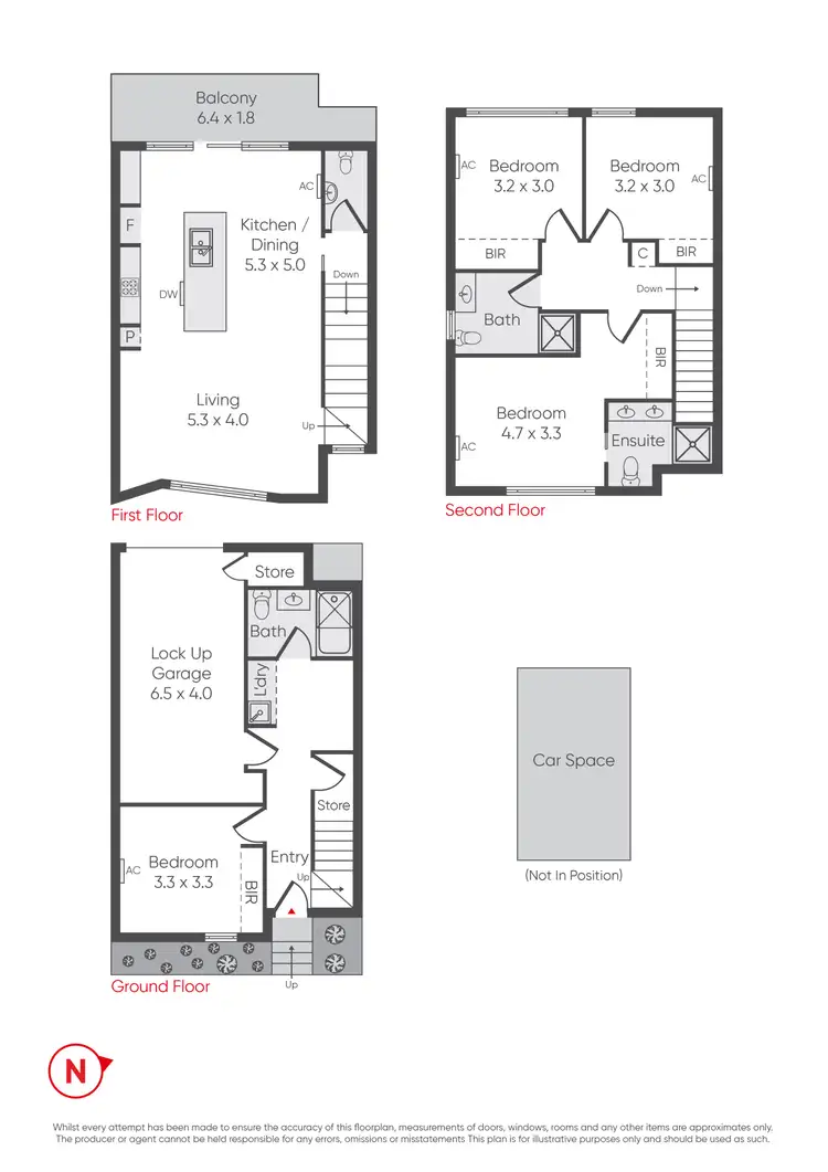 Floorplan of Homely townhouse listing, 14 Pelican Terrace, Williamstown VIC 3016