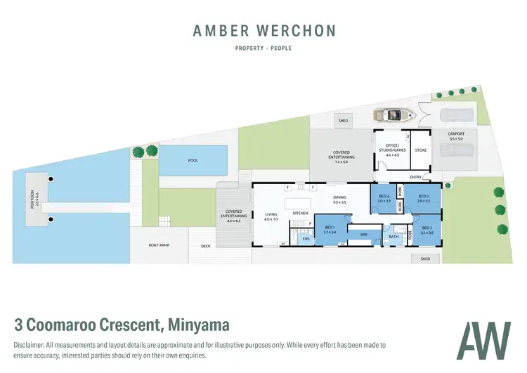 Floorplan of Homely house listing, 3 Coomaroo Crescent, Minyama QLD 4575