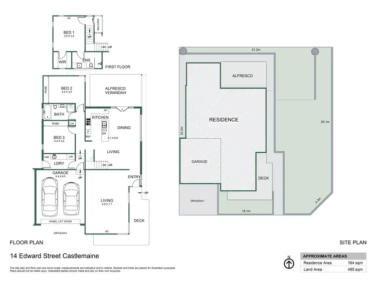 Floorplan of Homely house listing, 14 Edward Street, Castlemaine VIC 3450