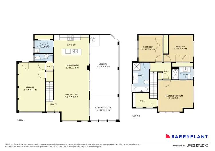 Floorplan of Homely unit listing, 1/3 Montasell Avenue, Deer Park VIC 3023