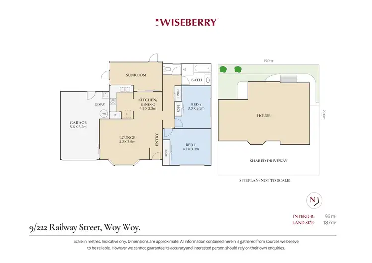 Floorplan of Homely villa listing, 9/222 Railway Street, Woy Woy NSW 2256