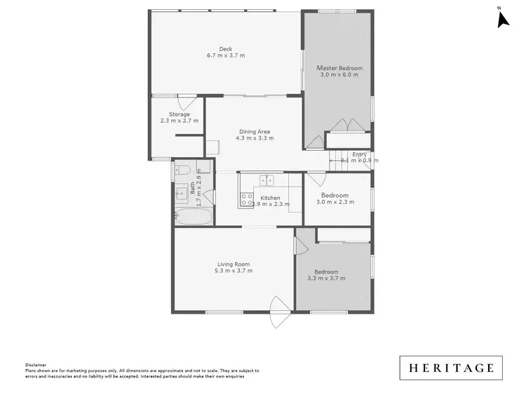 Floorplan of Homely house listing, 15 Awaba Avenue, Charmhaven NSW 2263