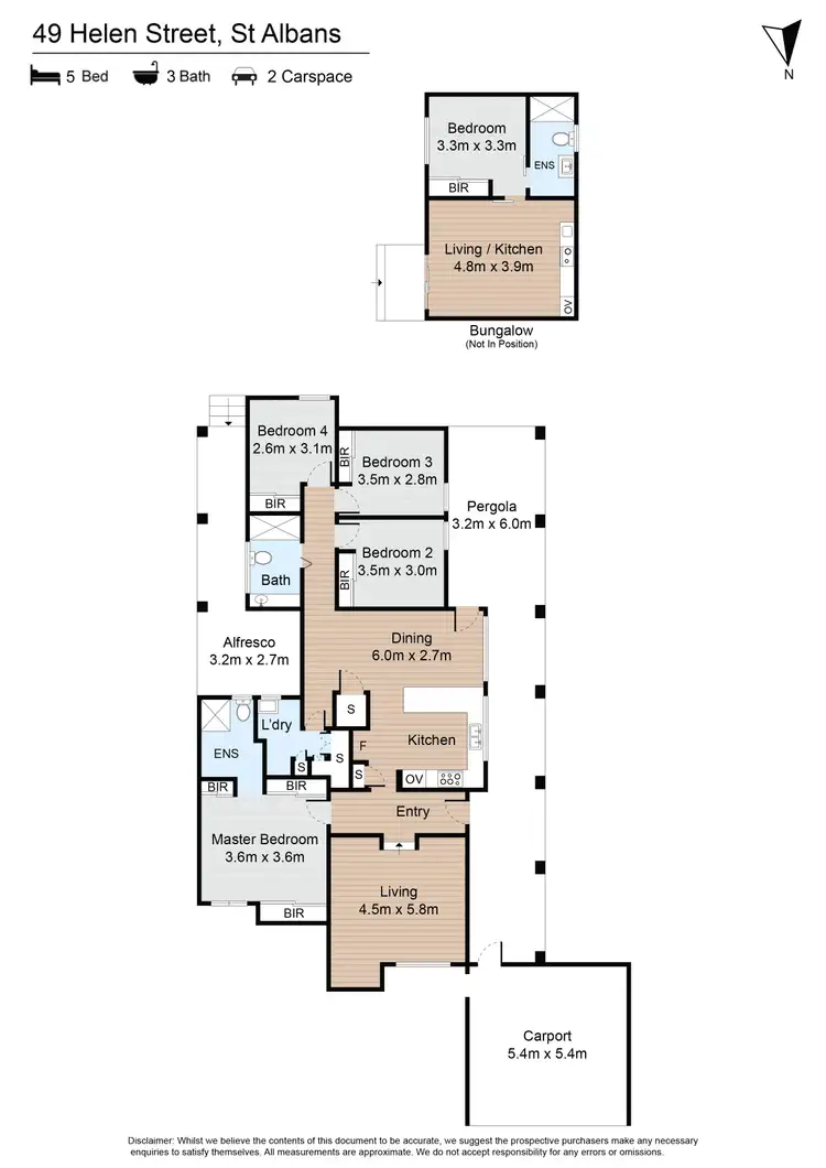 Floorplan of Homely house listing, 49 Helen Street, St Albans VIC 3021