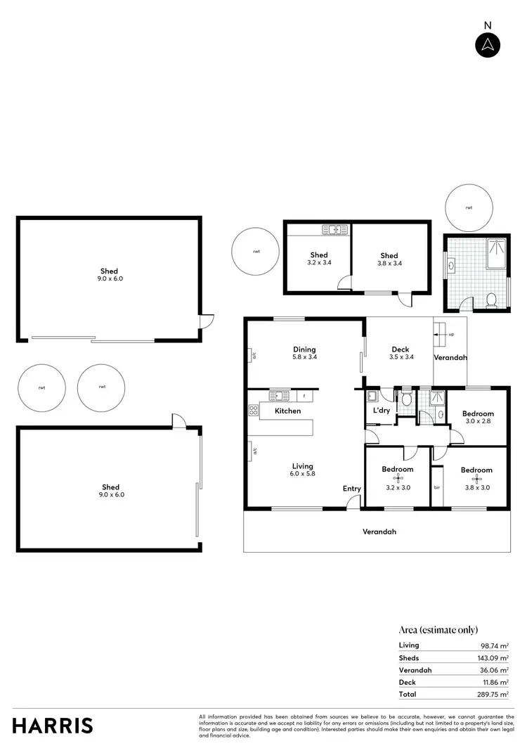 Floorplan of Homely house listing, 22 Daly Terrace, Hardwicke Bay SA 5575