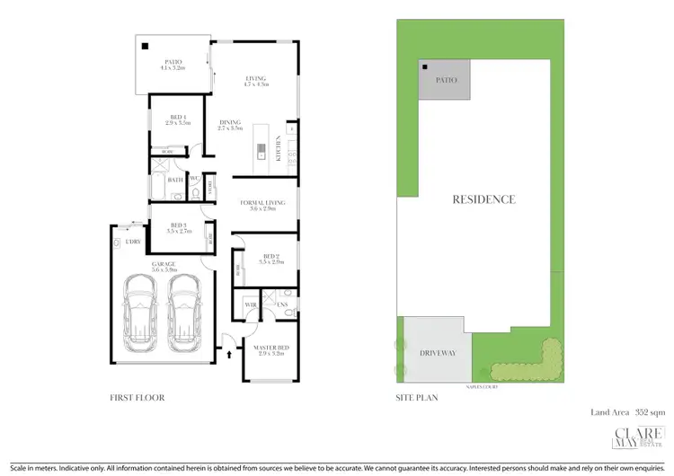 Floorplan of Homely house listing, 83 Naples Court, Redbank QLD 4301