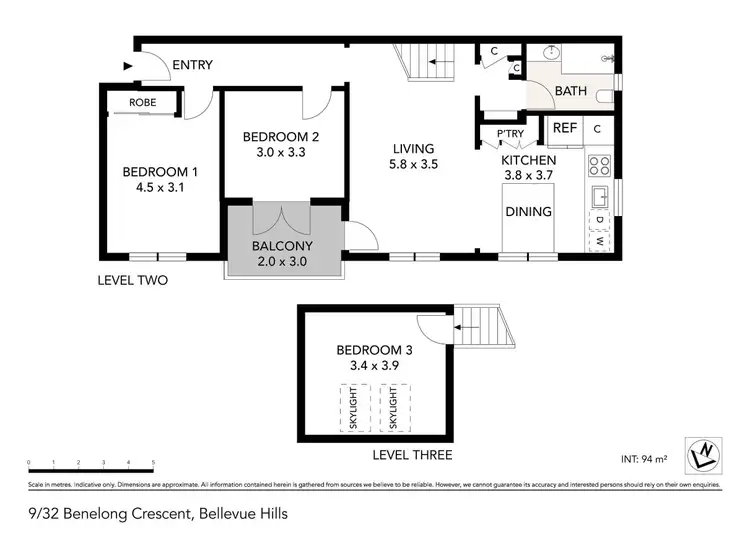 Floorplan of Homely apartment listing, 9/32 Benelong Crescent, Bellevue Hill NSW 2023
