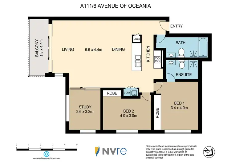 Floorplan of Homely apartment listing, A111/6 Avenue Of Oceania, Newington NSW 2127