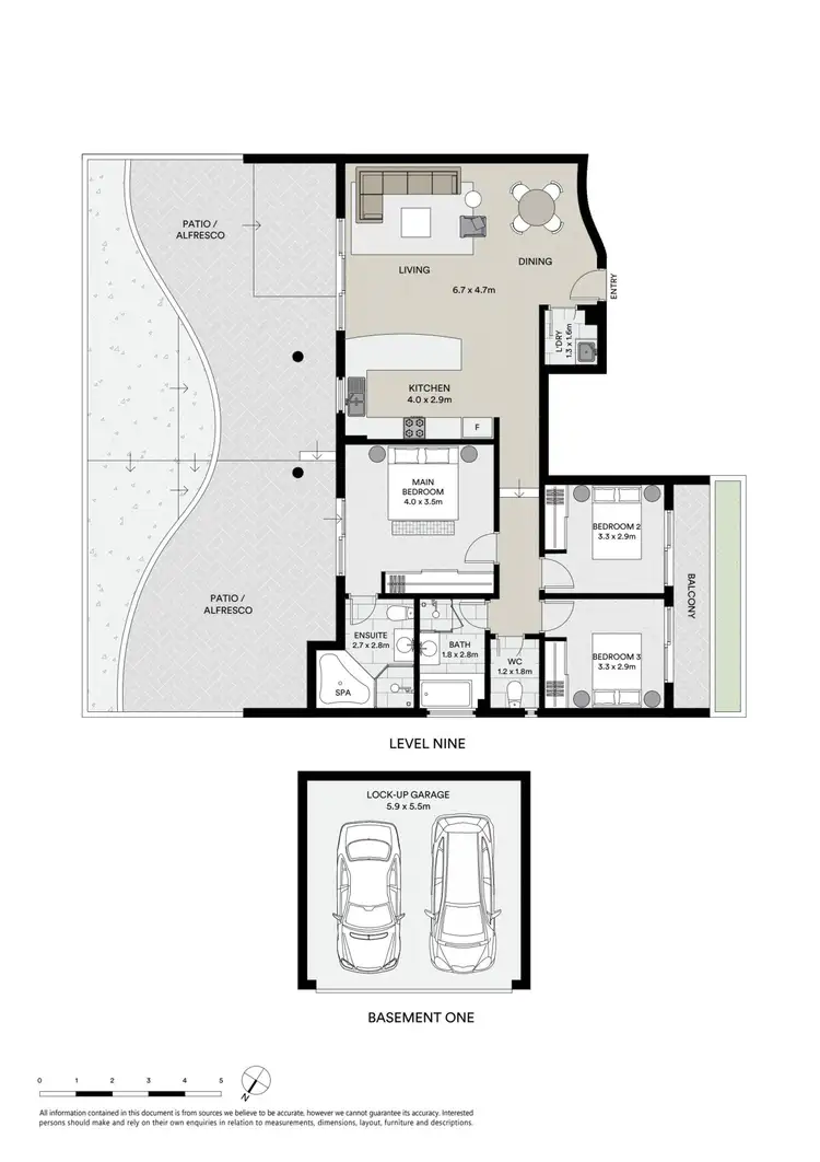 Floorplan of Homely apartment listing, 6/2 Carwar Lane, Carss Park NSW 2221