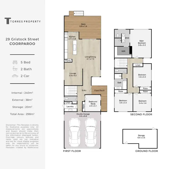 Floorplan of Homely house listing, 29 Gristock Street, Coorparoo QLD 4151