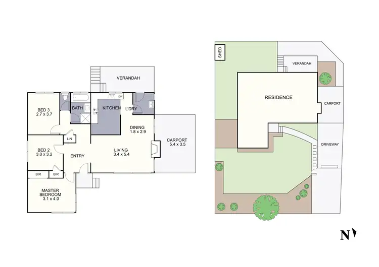 Floorplan of Homely house listing, 161 Manchester Road, Mooroolbark VIC 3138