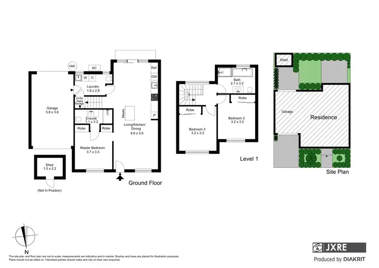 Floorplan of Homely townhouse listing, 24 Rose Street, Clayton VIC 3168