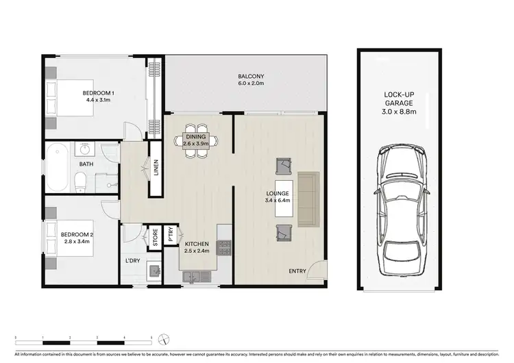 Floorplan of Homely unit listing, 3/15 Helen Street, Westmead NSW 2145