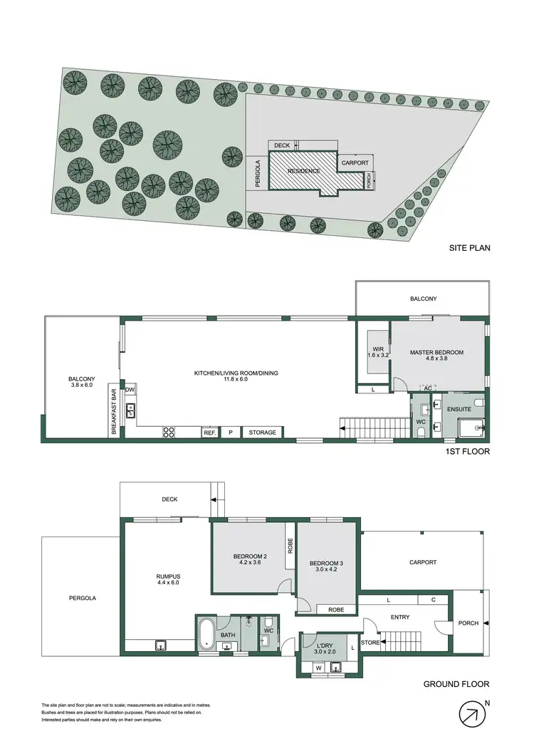 Floorplan of Homely house listing, 6 Navigator Street, Mccrae VIC 3938