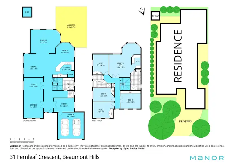 Floorplan of Homely house listing, 31 Fernleaf Crescent, Beaumont Hills NSW 2155