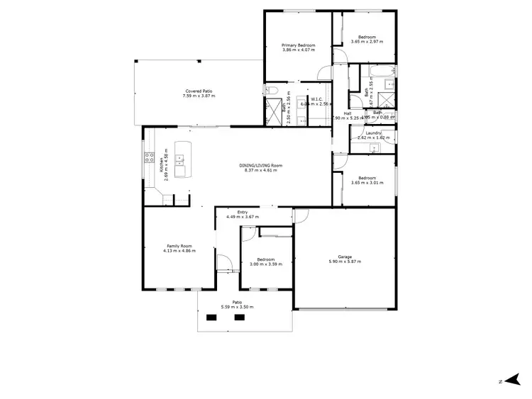 Floorplan of Homely house listing, 11 Sandown Street, Emerald QLD 4720