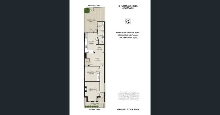 Floorplan of Homely house listing, 16 Fulham Street, Newtown NSW 2042