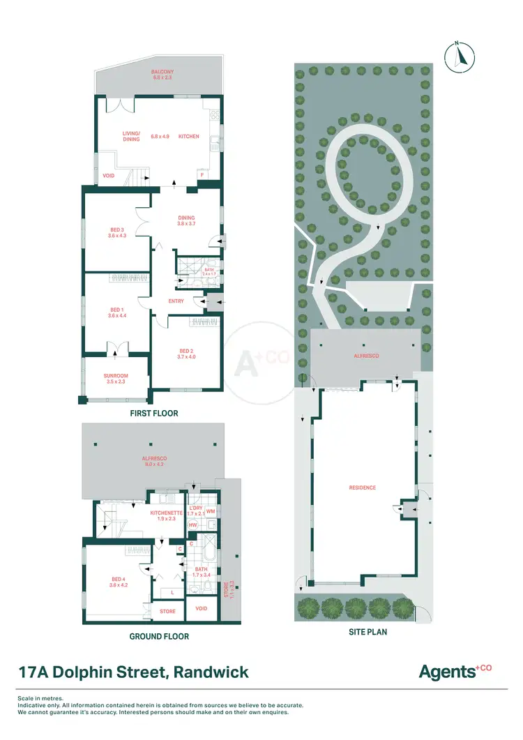 Floorplan of Homely house listing, 17A Dolphin Street, Randwick NSW 2031