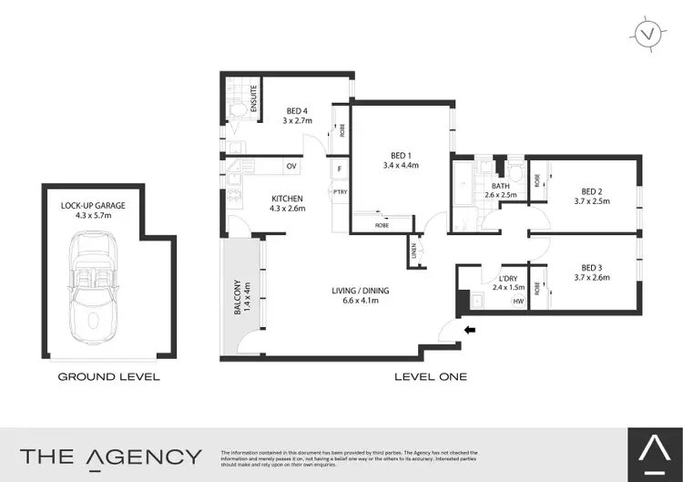 Floorplan of Homely unit listing, 2/104 Lower St Georges Crescent, Drummoyne NSW 2047