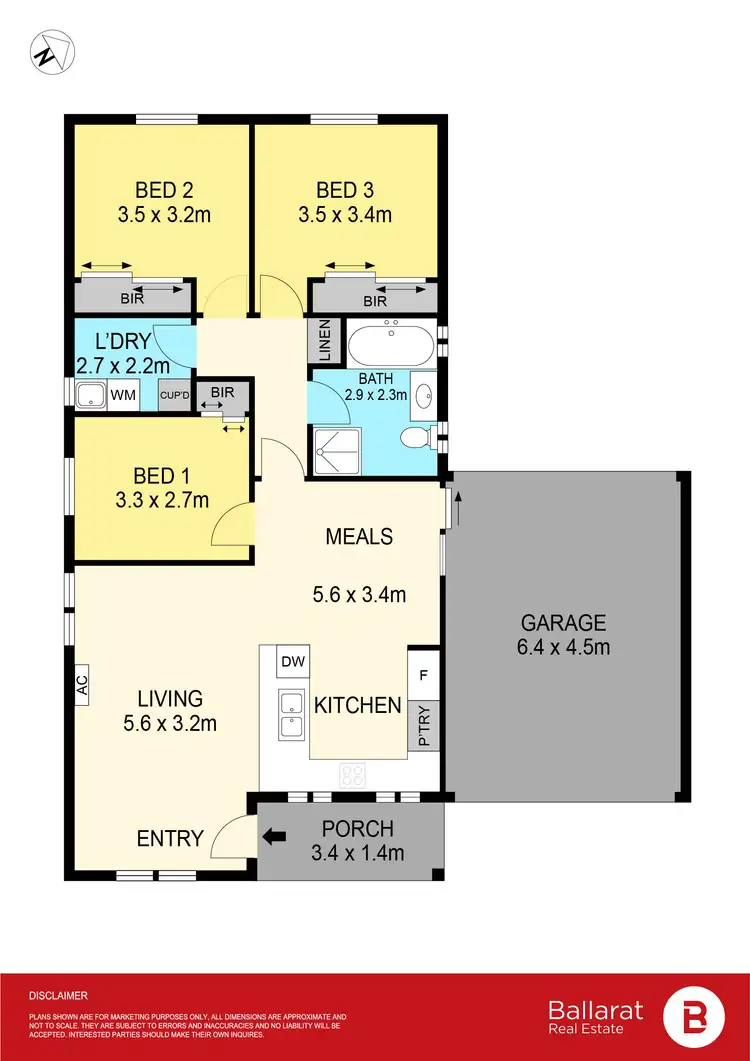 Floorplan of Homely house listing, 224 Walker Street, Sebastopol VIC 3356
