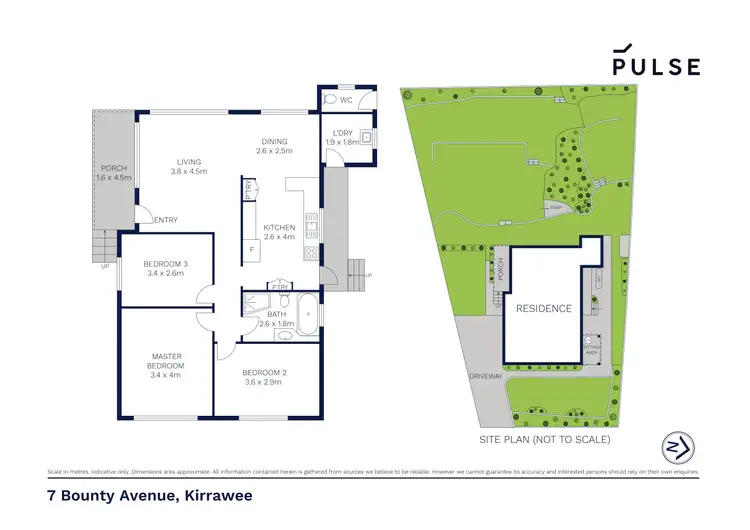 Floorplan of Homely house listing, 7 Bounty Avenue, Kirrawee NSW 2232