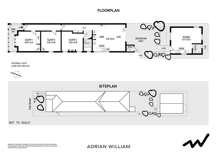 Floorplan of Homely house listing, 11 Yule Street, Dulwich Hill NSW 2203