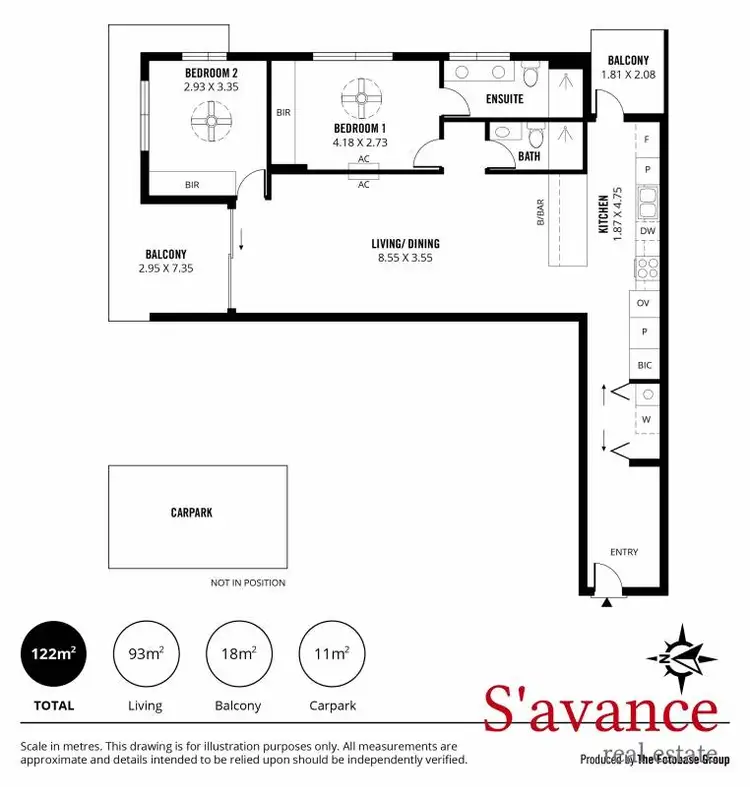 Floorplan of Homely apartment listing, 606/143 Halifax Street, Adelaide SA 5000