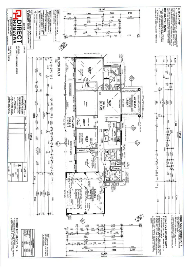 Floorplan of Homely house listing, 103 Starbush Way, Ginginup WA 6503