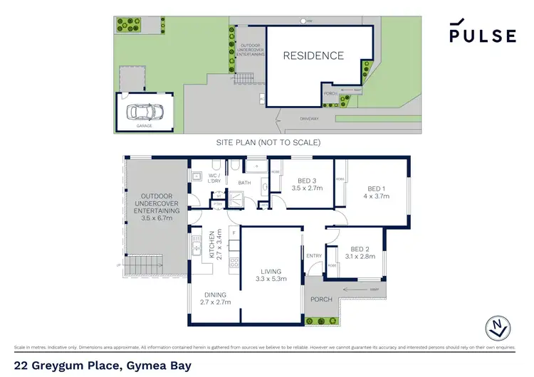 Floorplan of Homely house listing, 22 Greygum Place, Gymea Bay NSW 2227