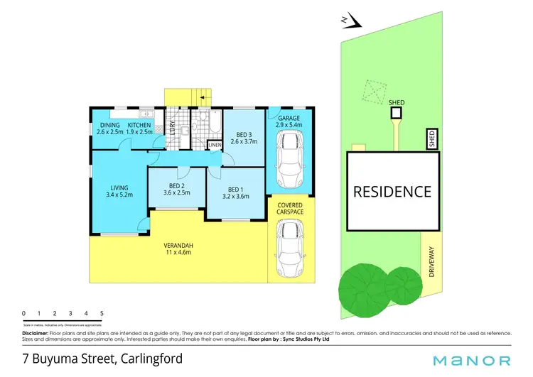 Floorplan of Homely house listing, 7 Buyuma Street, Carlingford NSW 2118